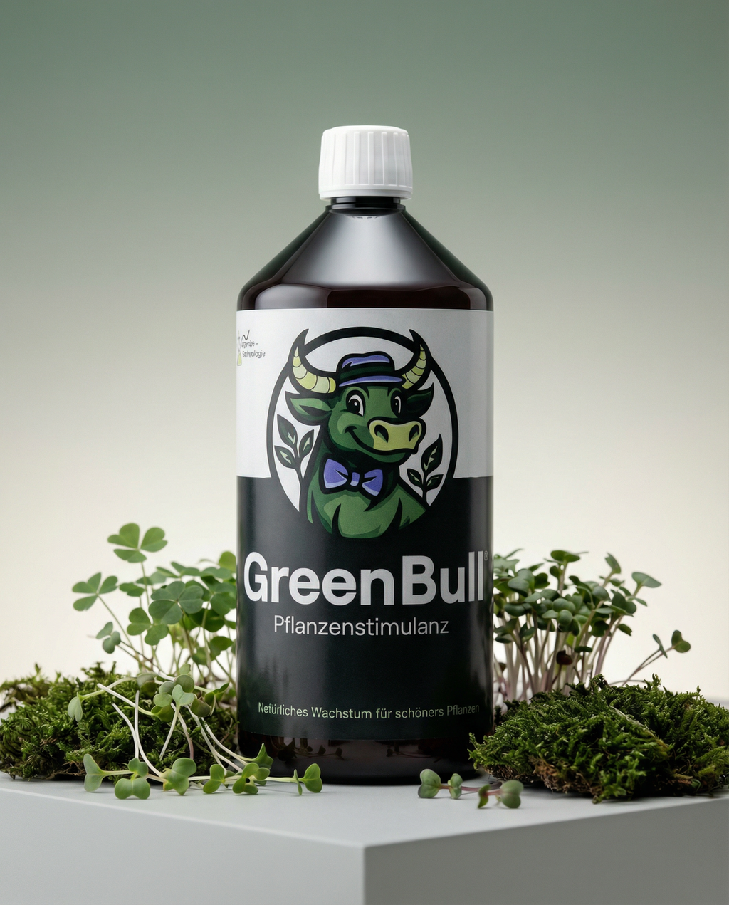 Green Bull® Pflanzen-Booster Flasche für Zimmerpflanzen, Balkon und Garten