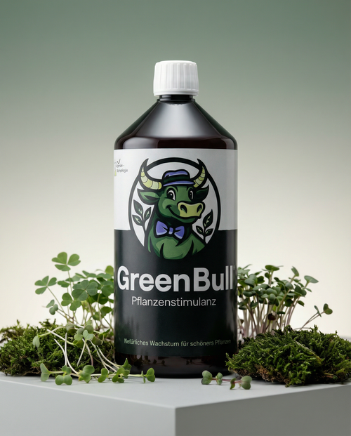 Green Bull® Pflanzen-Booster Flasche für Zimmerpflanzen, Balkon und Garten